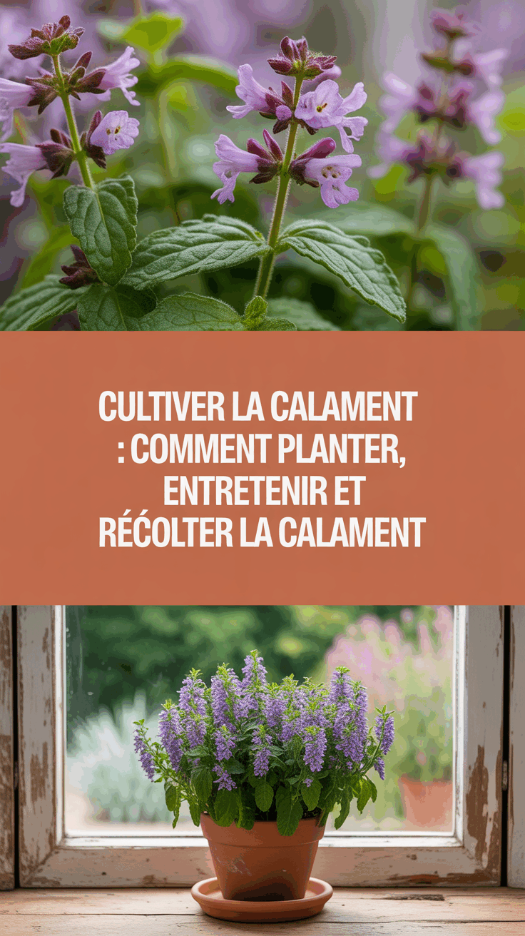 Cultiver la Calament : Comment Planter, Entretenir et Récolter la Calament