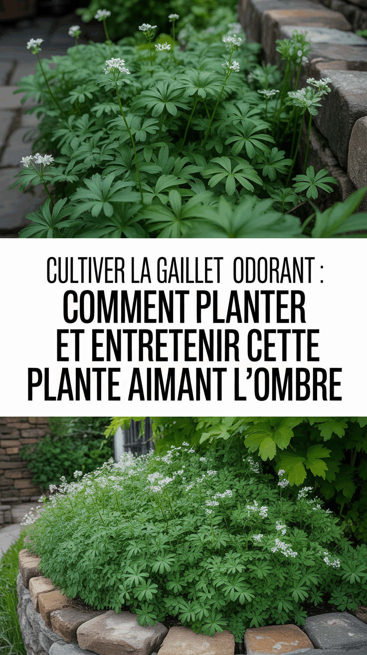 Cultiver la Gaillet Odorant : Comment Planter et Entretenir cette Plante Aimant l'Ombre