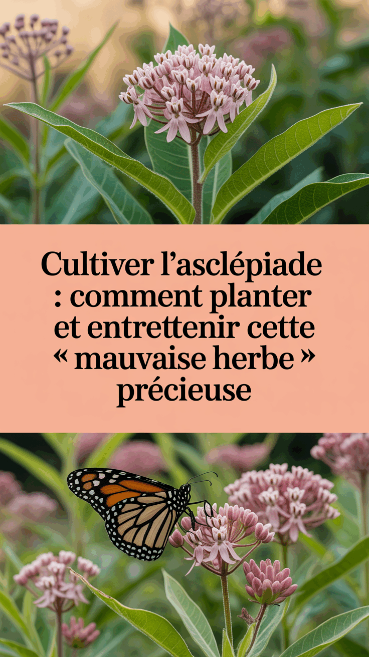 Cultiver l'asclépiade : comment planter et entretenir cette « mauvaise herbe » précieuse