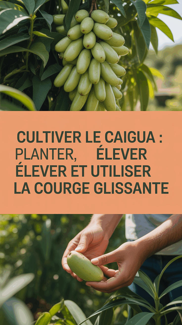 Cultiver le Caigua : Planter, Élever et Utiliser la Courge Glissante