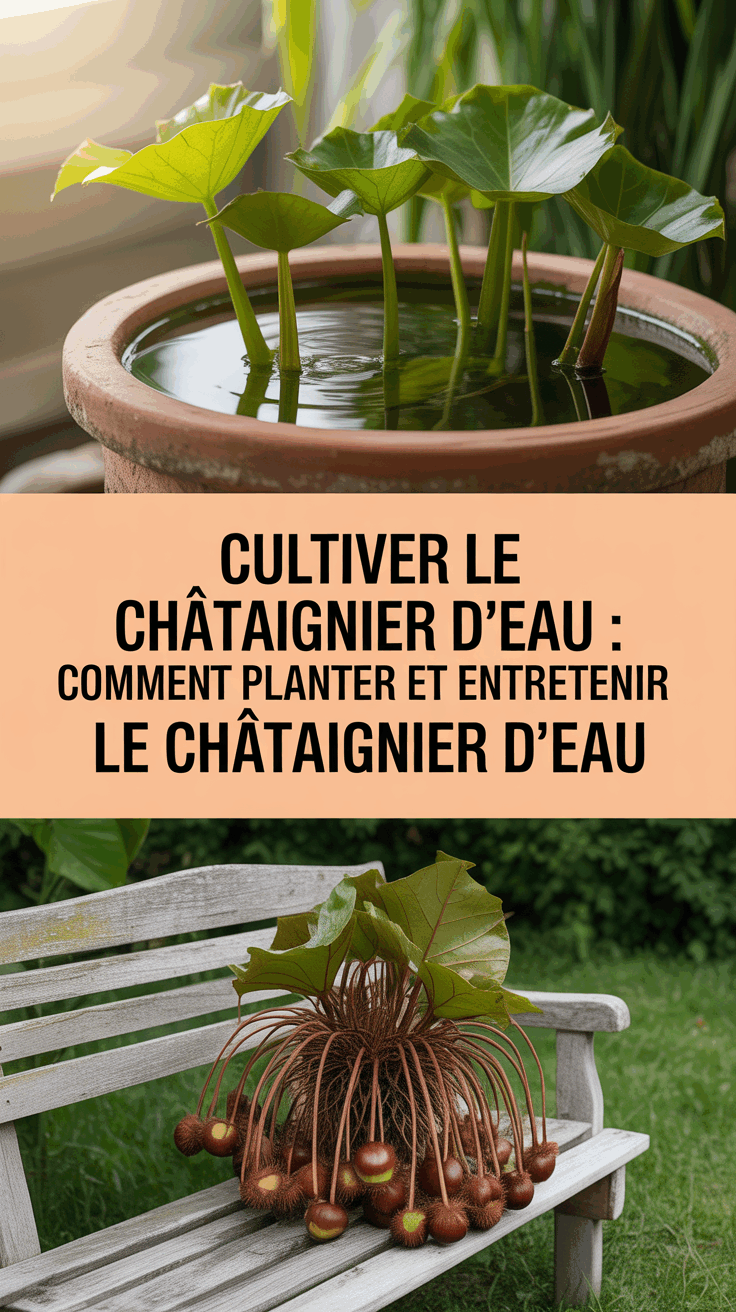 Cultiver le Châtaignier d'Eau : Comment Planter et Entretenir le Châtaignier d'Eau