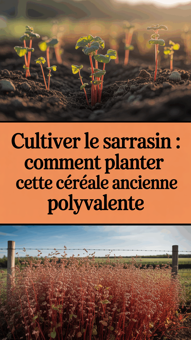 Cultiver le Sarrasin : Comment Planter Cette Céréale Ancienne Polyvalente