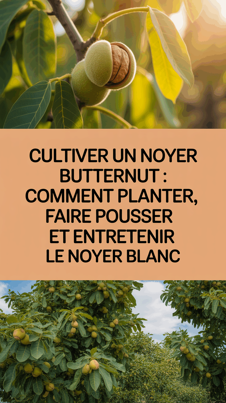 Cultiver un Noyer Butternut : Comment Planter, Faire Pousser et Entretenir le Noyer Blanc