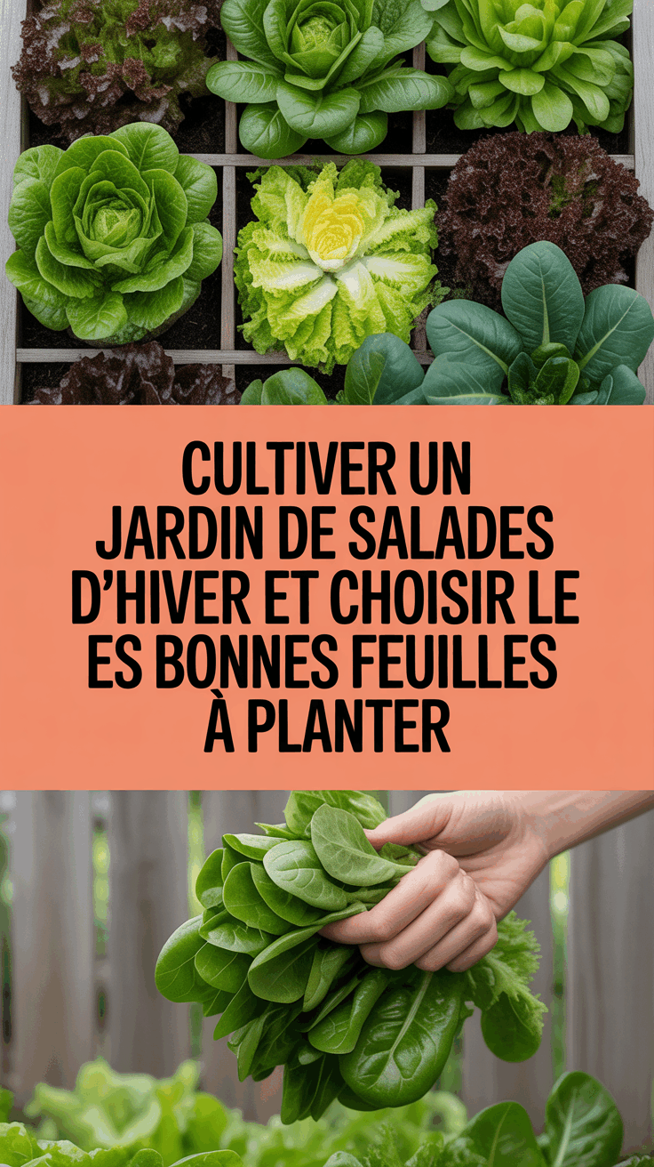Cultiver un jardin de salades d'hiver et choisir les bonnes feuilles à planter
