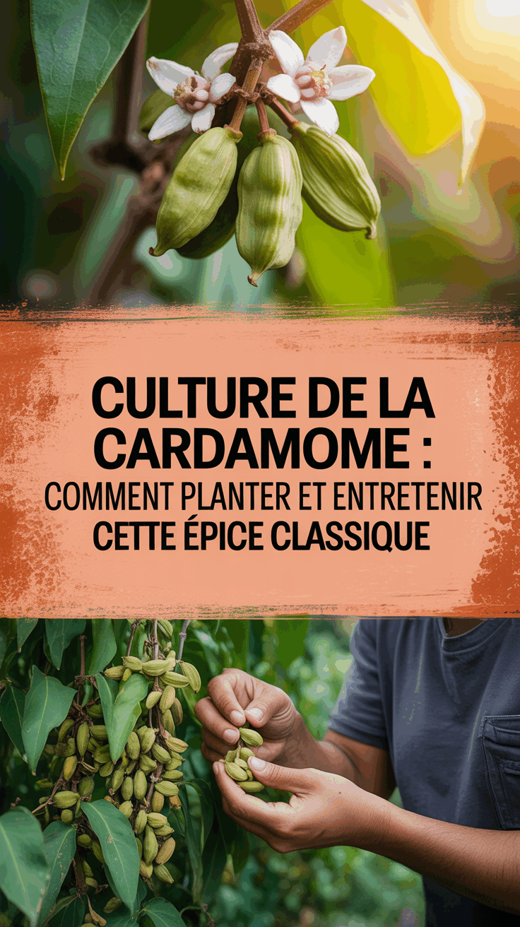 Culture de la cardamome : comment planter et entretenir cette épice classique