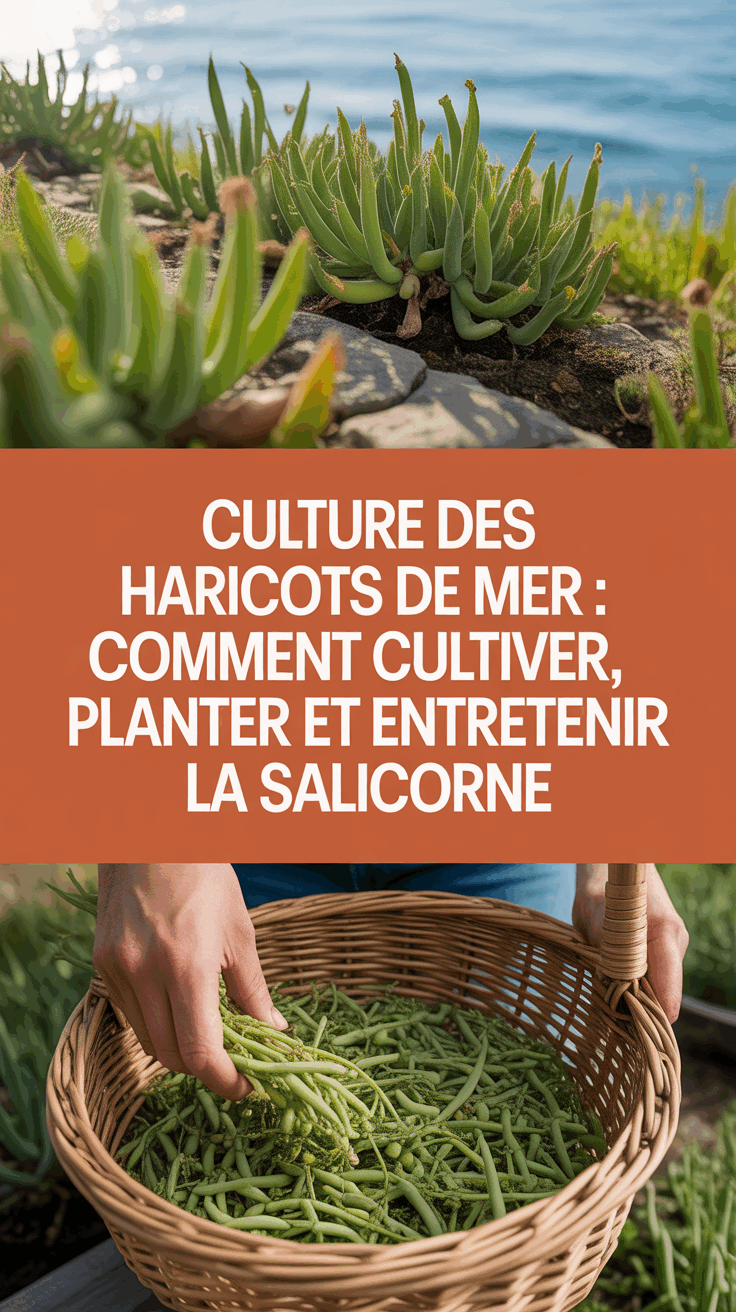 Culture des haricots de mer : comment cultiver, planter et entretenir la salicorne