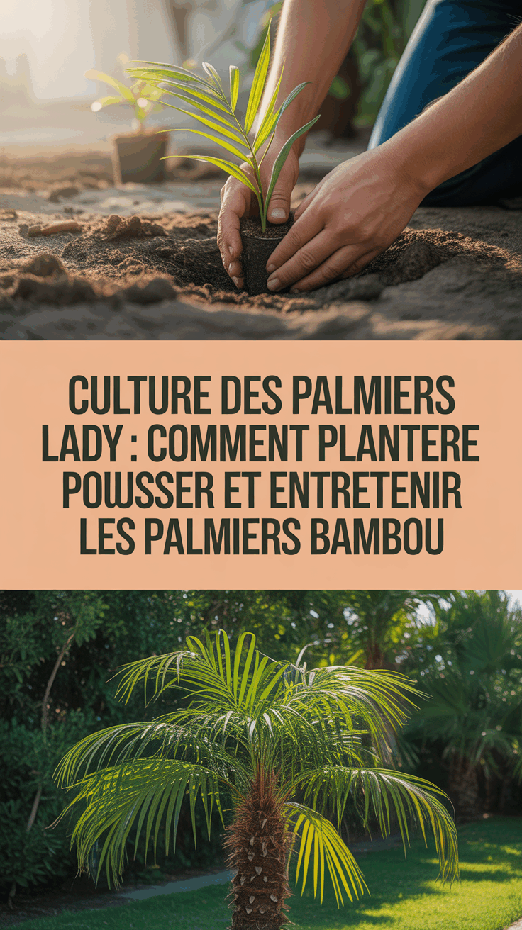 Culture des palmiers lady : Comment planter, faire pousser et entretenir les palmiers bambou