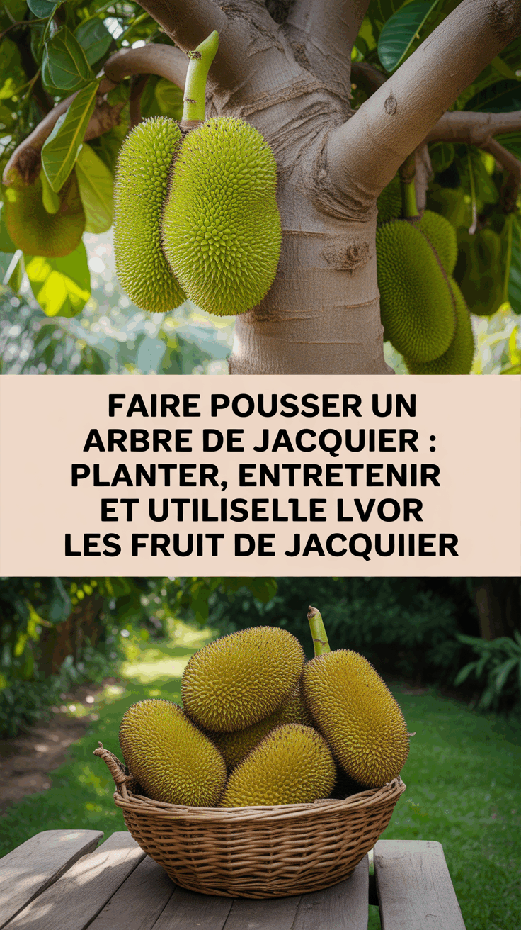 Faire Pousser un Arbre de Jacquier : Planter, Entretenir et Utiliser les Fruit de Jacquier