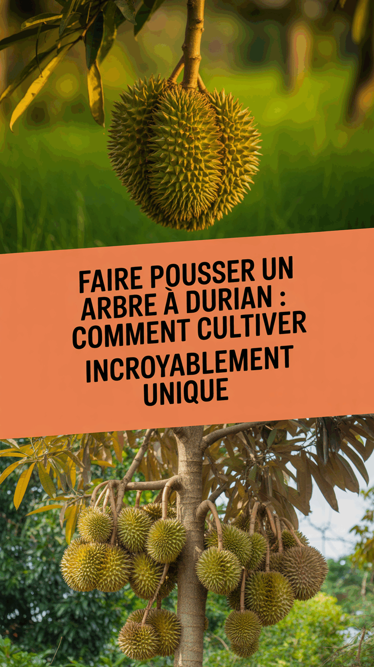 Faire pousser un arbre à durian : comment cultiver ce fruit incroyablement unique