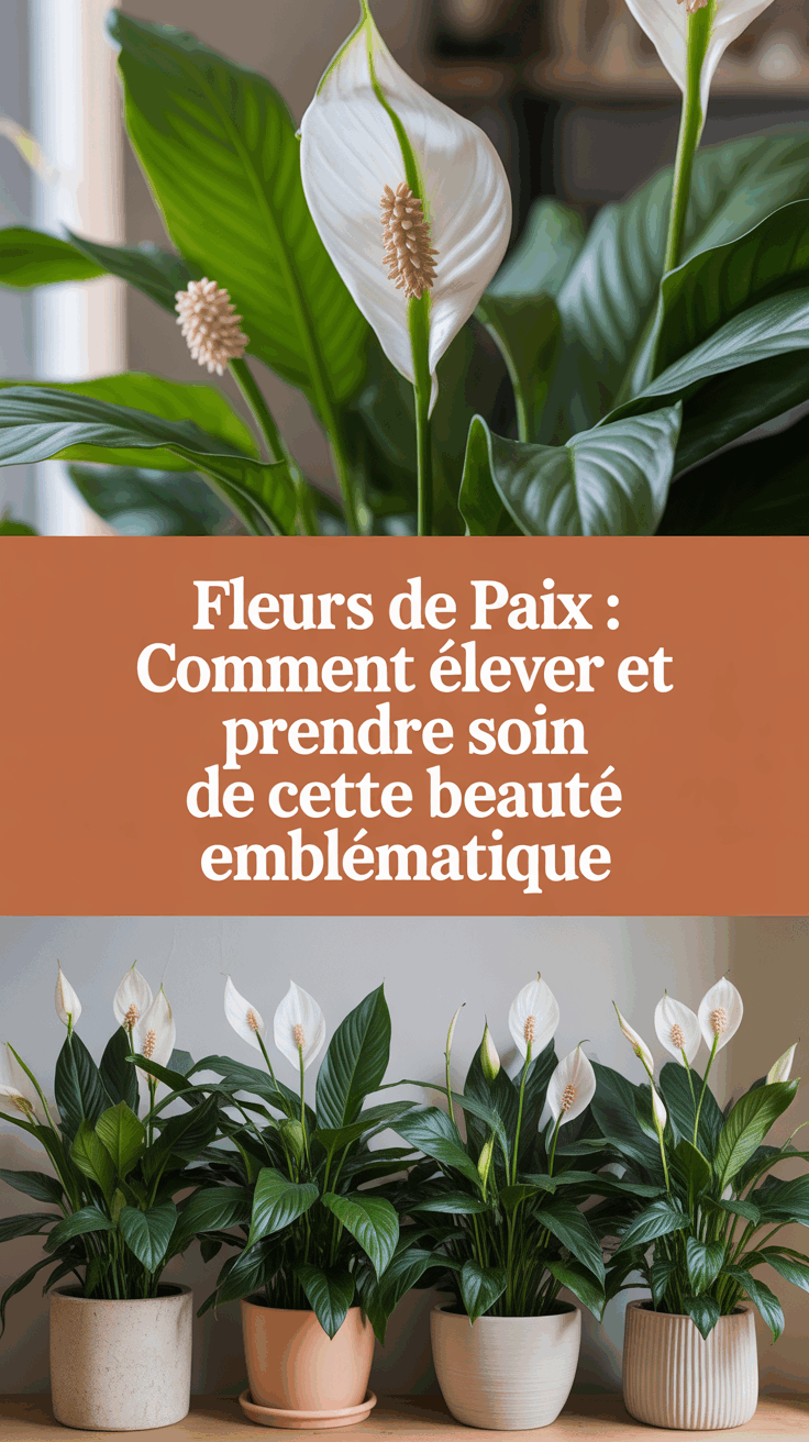 Fleurs de paix : Comment élever et prendre soin de cette beauté emblématique