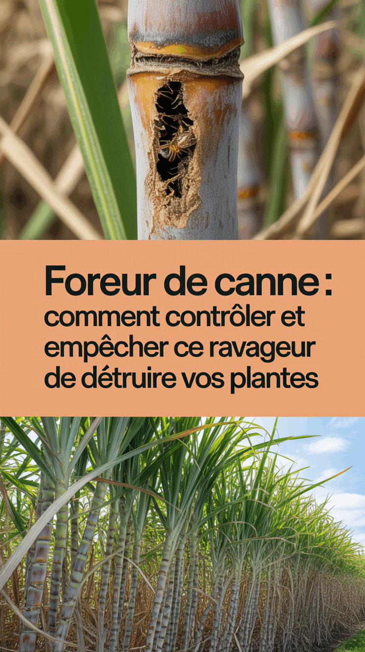 Foreur de canne : Comment contrôler et empêcher ce ravageur de détruire vos plantes
