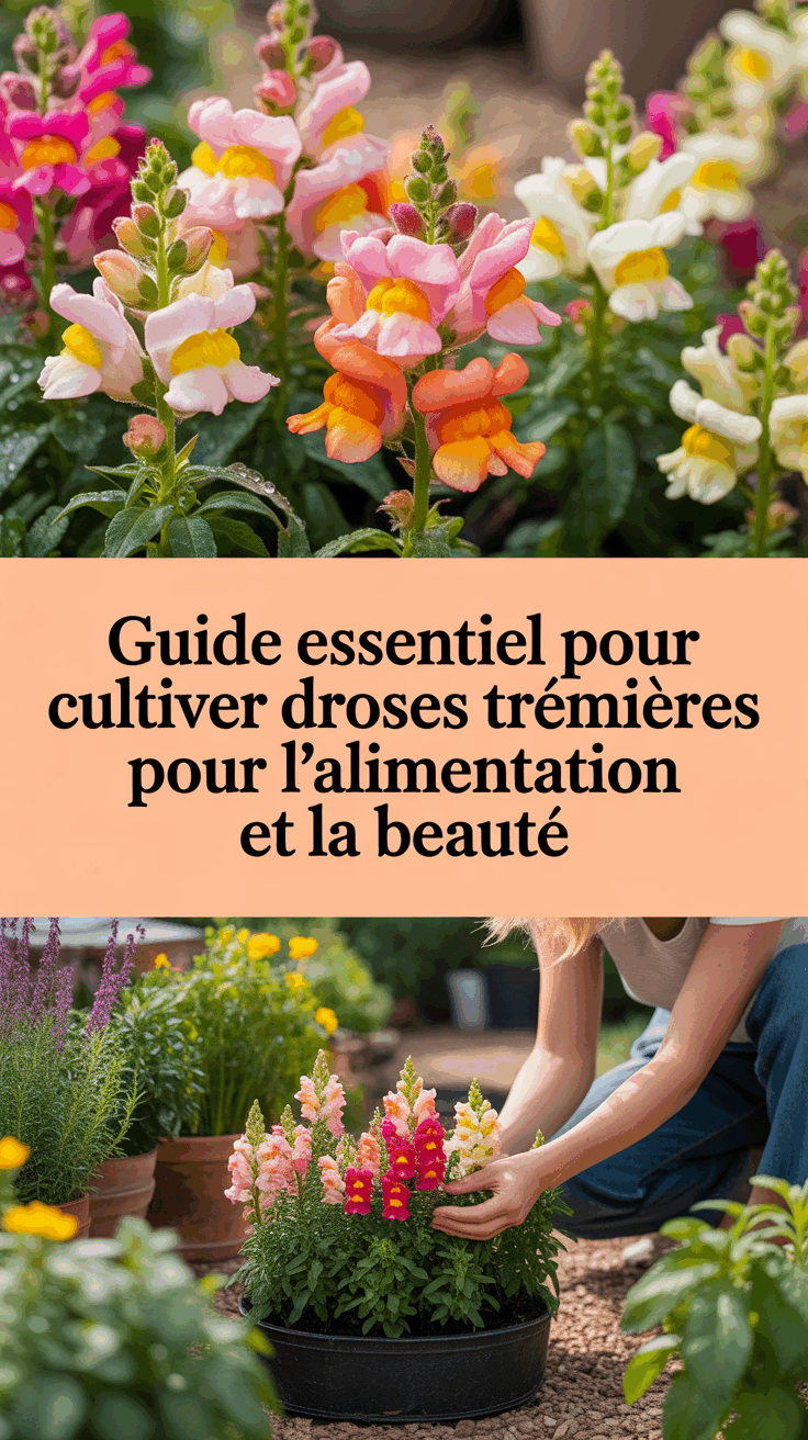Guide essentiel pour cultiver des roses trémières pour l'alimentation et la beauté
