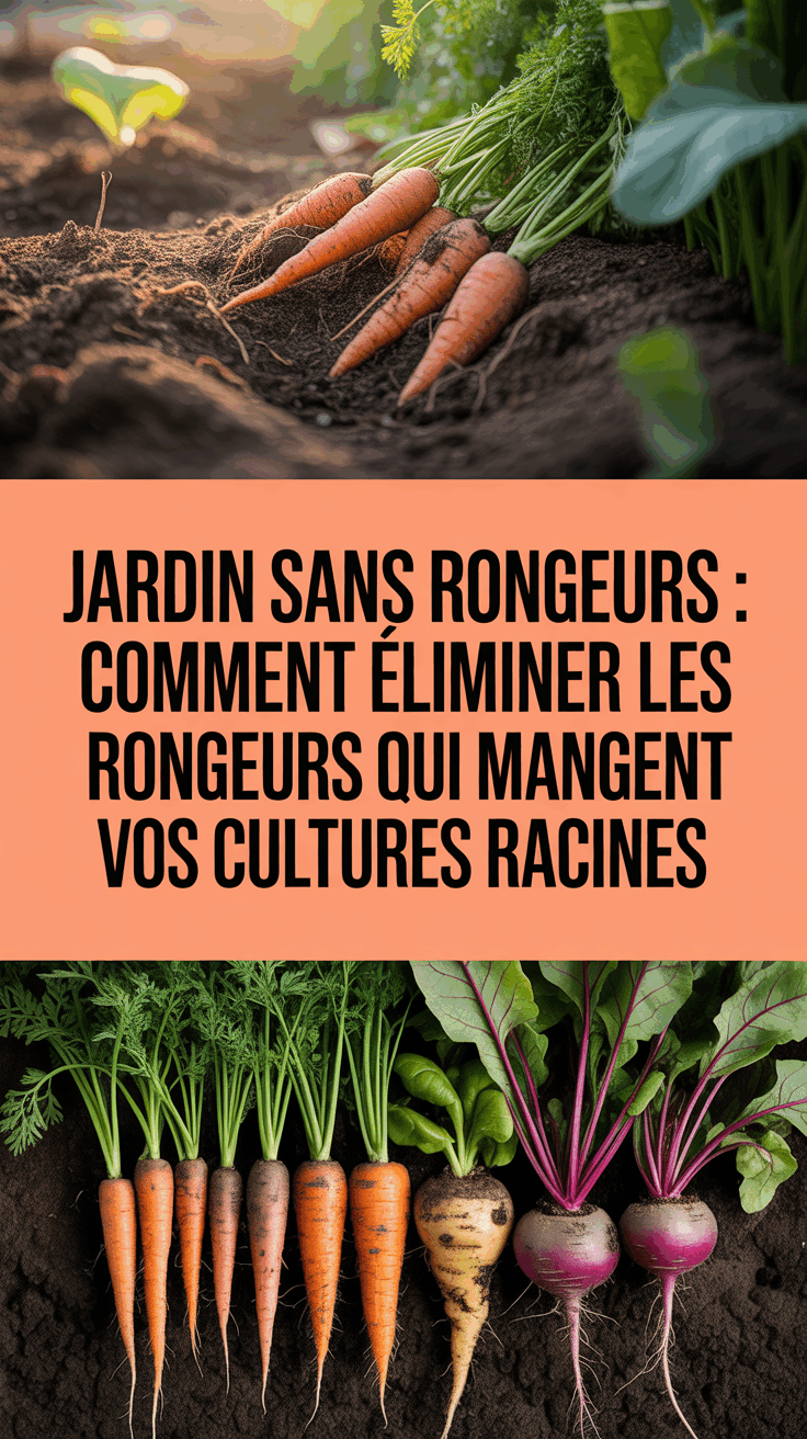 Jardin sans rongeurs : comment éliminer les rongeurs qui mangent vos cultures racines