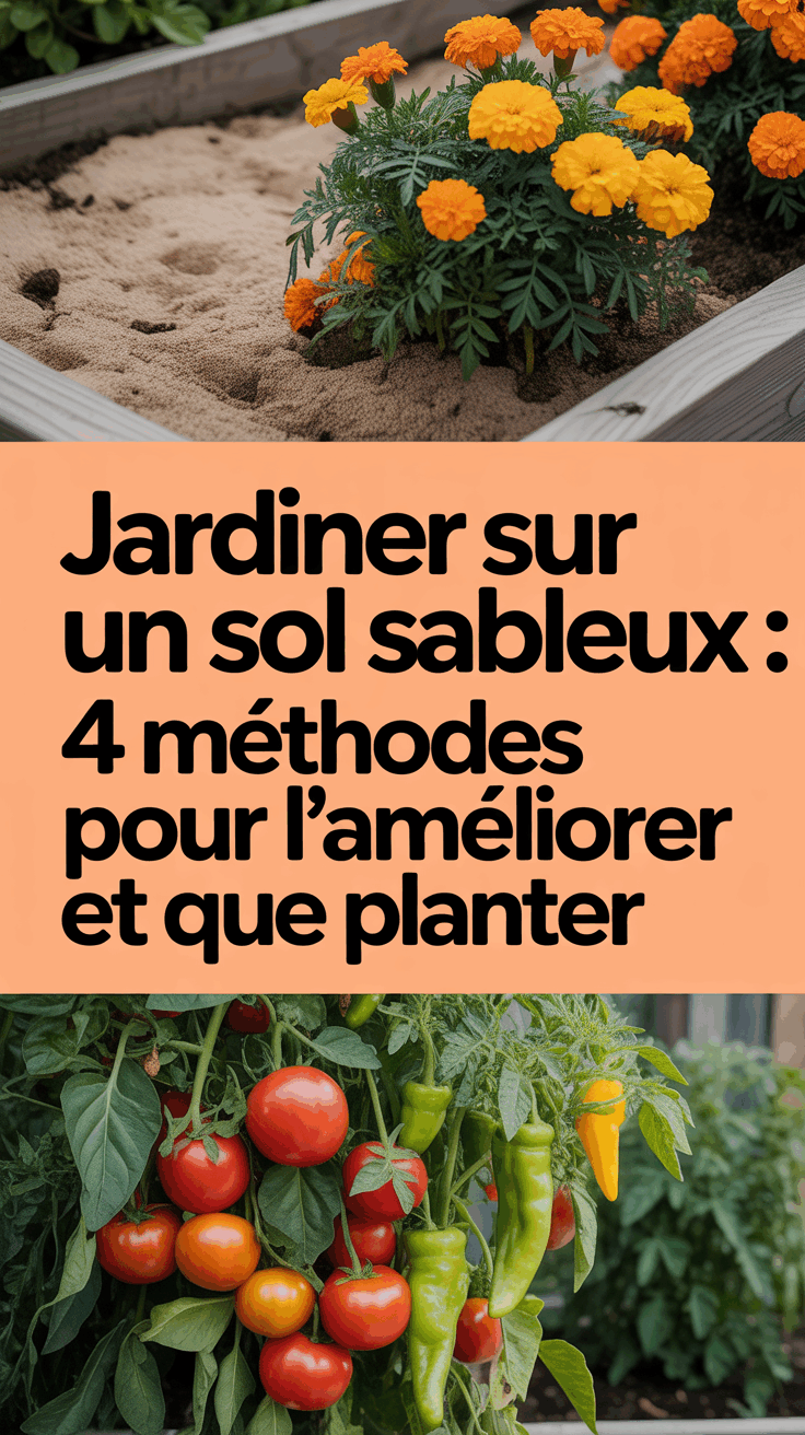 Jardiner sur un sol sableux : 4 méthodes pour l'améliorer et que planter