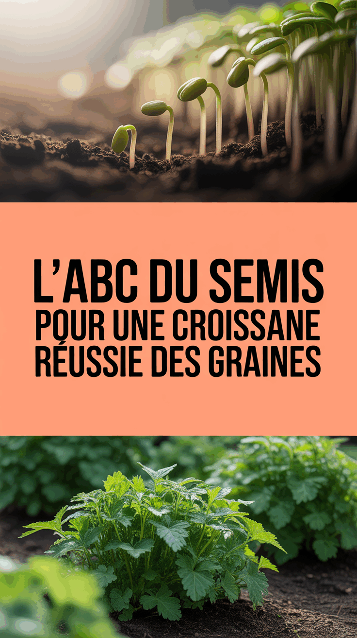 L'ABC du semis pour une croissance réussie des graines