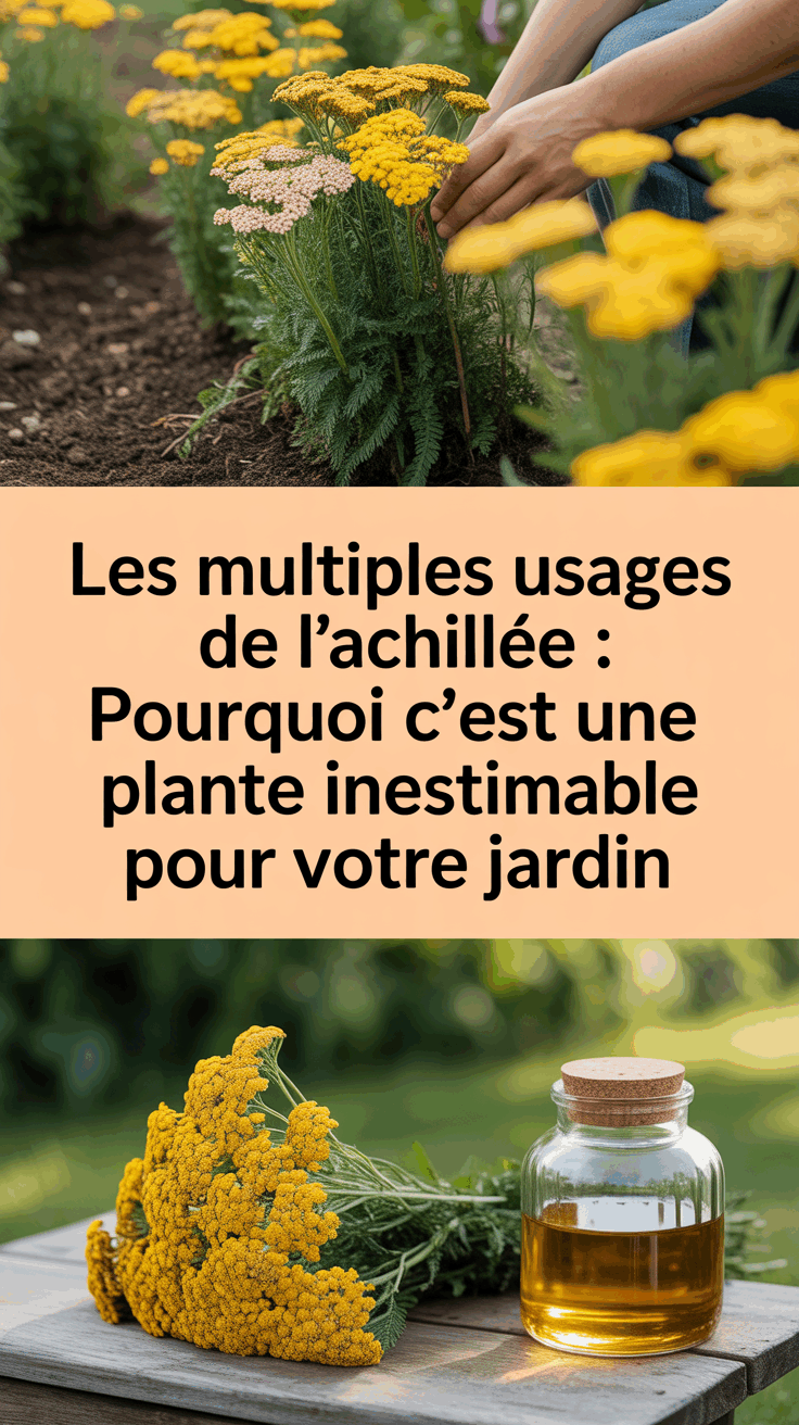 Les Multiples Usages de l’Achillée : Pourquoi C’est une Plante Inestimable pour Votre Jardin