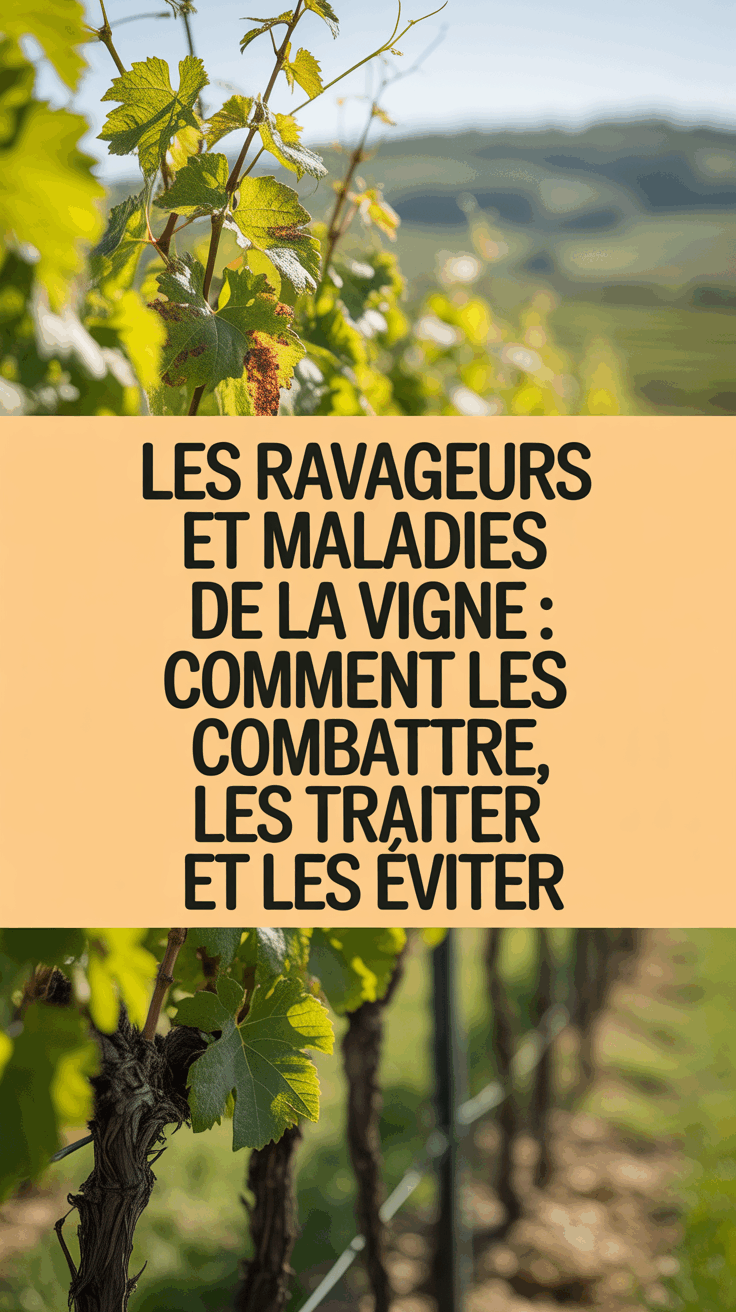 Les Ravageurs et Maladies de la Vigne : Comment les Combattre, les Traiter et les Éviter