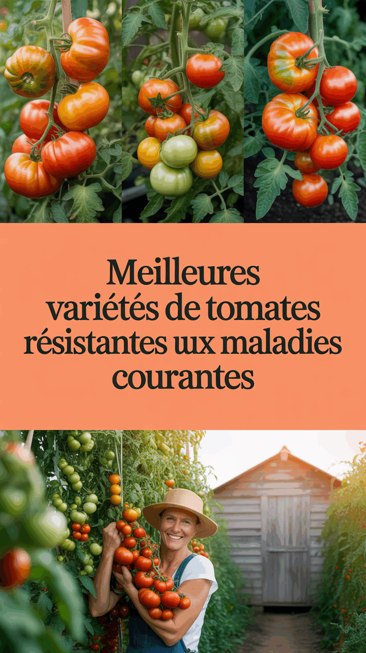 Meilleures variétés de tomates résistantes aux maladies courantes