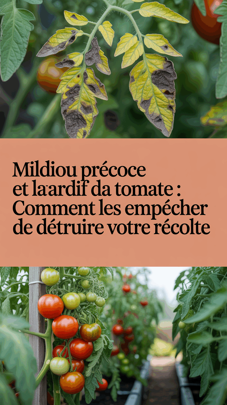 Mildiou précoce et tardif de la tomate : Comment les empêcher de détruire votre récolte