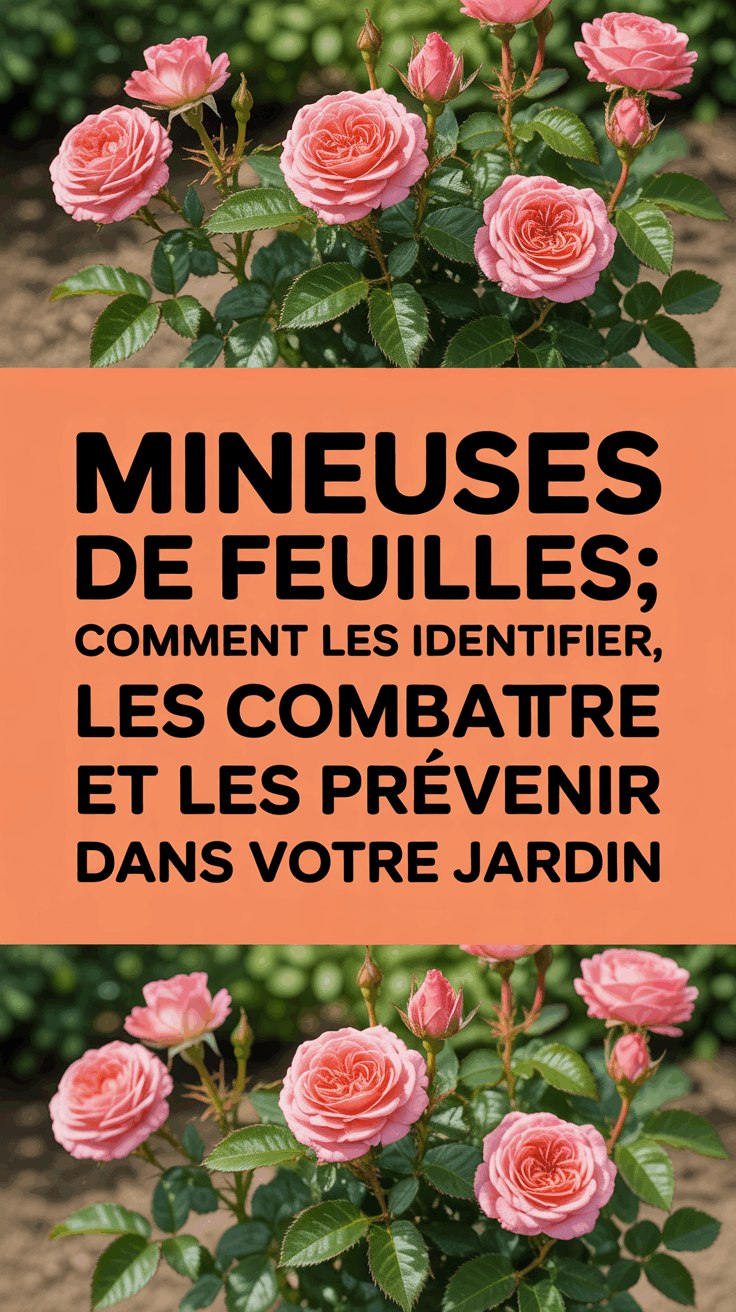 Mineuses de feuilles : Comment les identifier, les combattre et les prévenir dans votre jardin