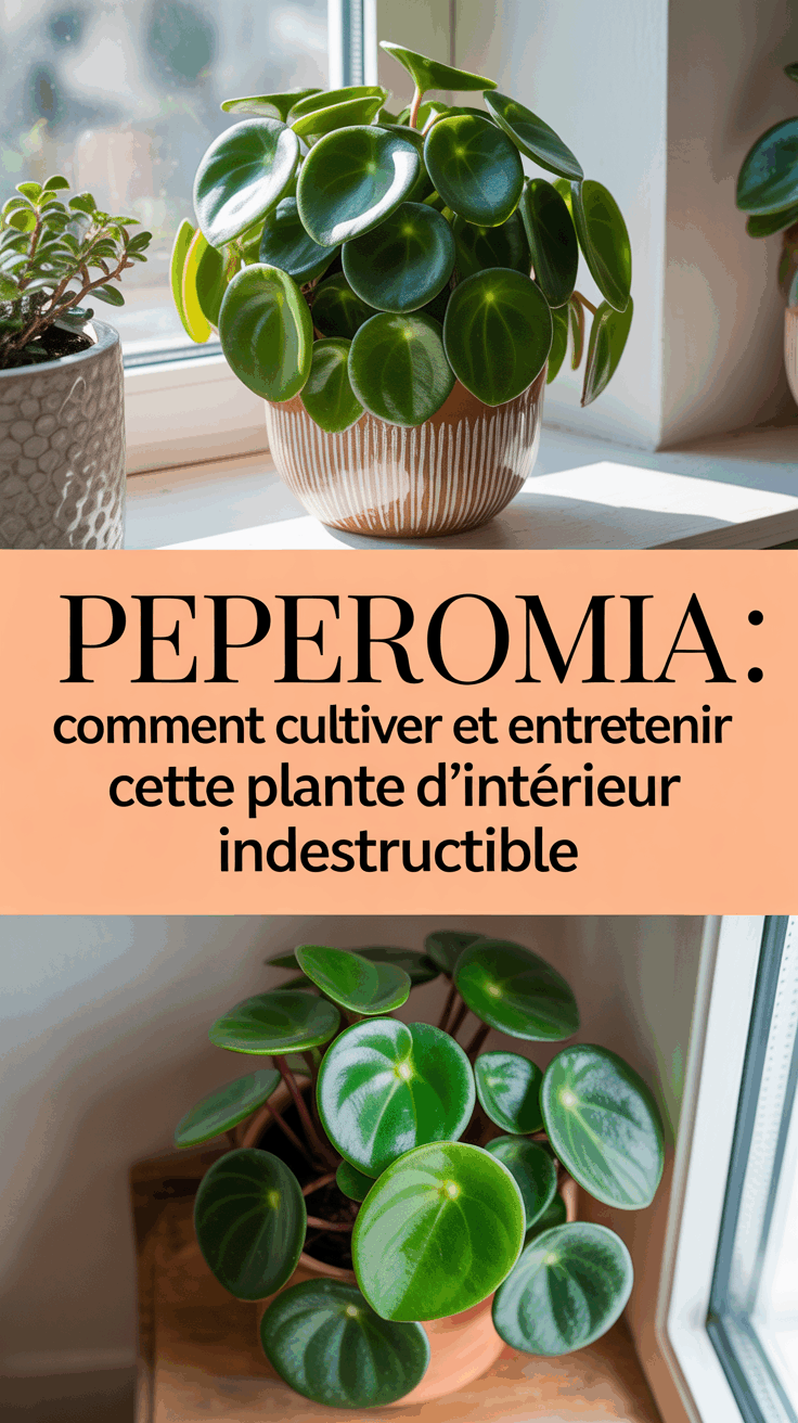 Peperomia : Comment Cultiver et Entretenir Cette Plante d&rsquo;Intérieur Indestructible