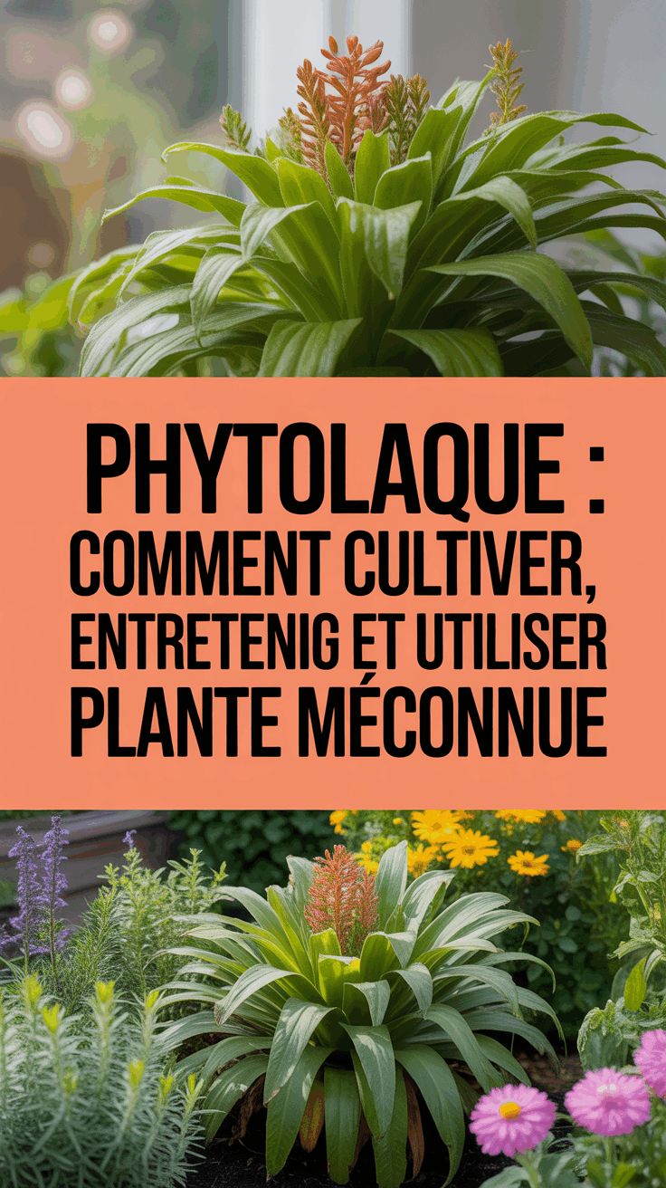 Phytolaque : Comment Cultiver, Entretenir et Utiliser Cette Plante Méconnue