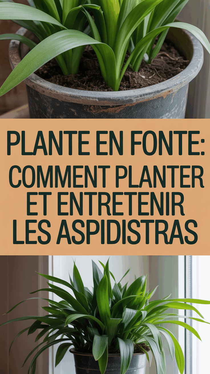 Plante en fonte : comment planter et entretenir les Aspidistras