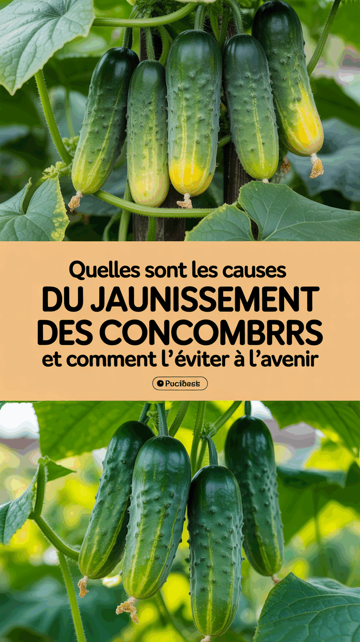 Quelles sont les causes du jaunissement des concombres et comment l'éviter à l'avenir