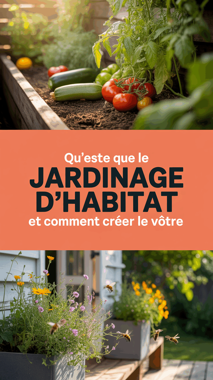 Qu&rsquo;est-ce que le jardinage d&rsquo;habitat et comment créer le vôtre