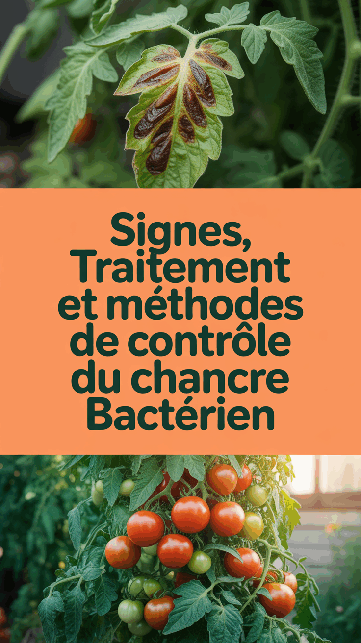 Signes, traitement et méthodes de contrôle du chancre bactérien