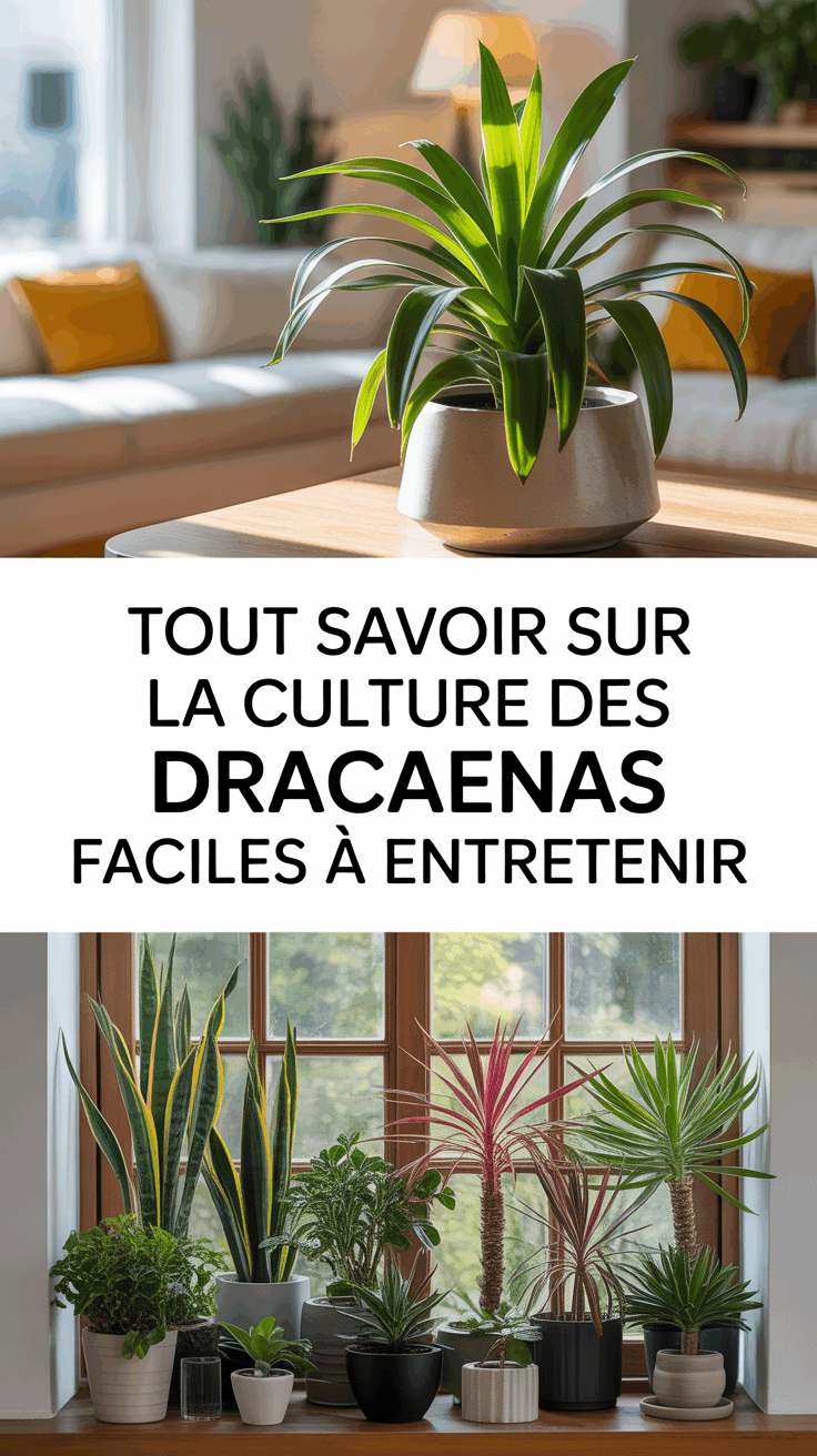 Tout savoir sur la culture des Dracaenas faciles à entretenir