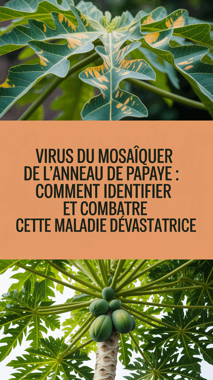Virus du Mosaïque de l’Anneau de Papaye : Comment Identifier et Combattre Cette Maladie Dévastatrice