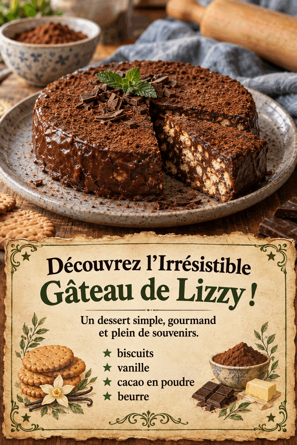 Découvrez l&rsquo;Irrésistible Gâteau de Lizzy !
