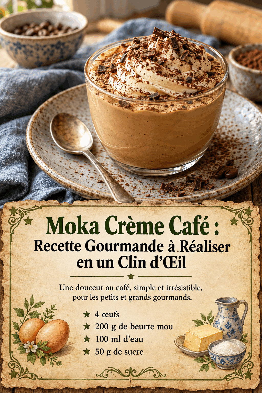Moka Crème Café : Recette Gourmande à Réaliser en un Clin d&rsquo;Œil