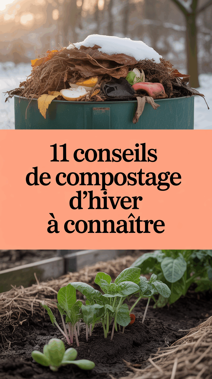 11 conseils de compostage d’hiver à connaître