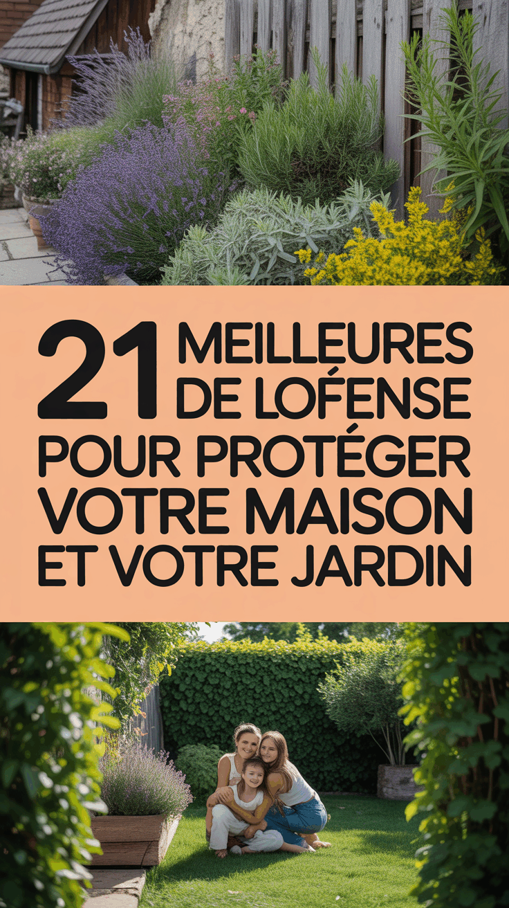 21 meilleures plantes de défense pour protéger votre maison et votre jardin